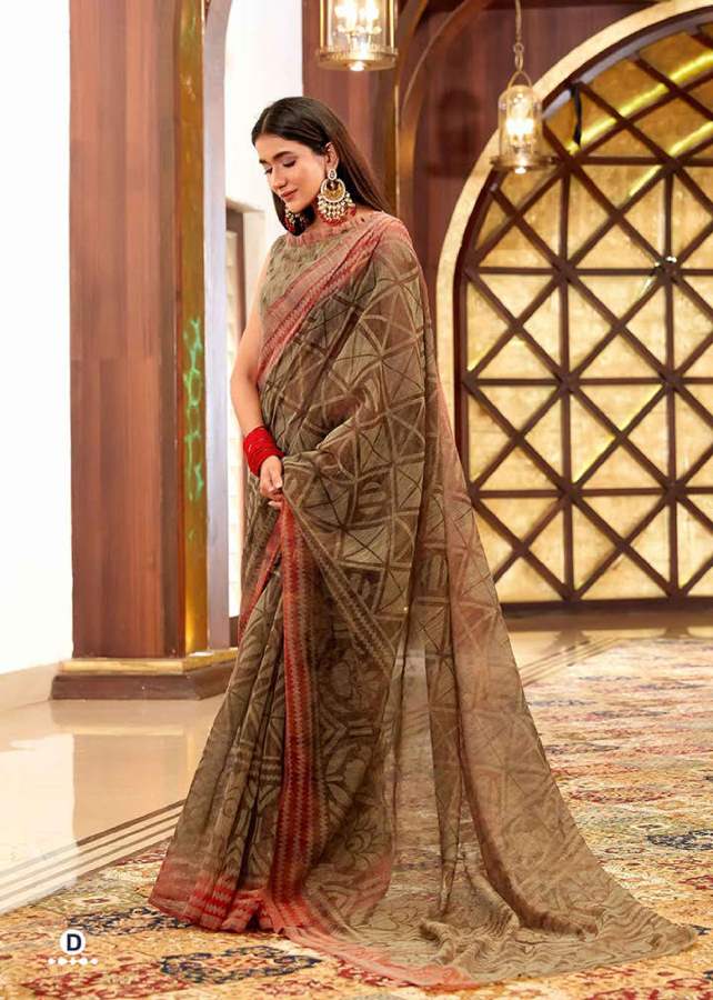 Shangrila Rewaa Brasso Vol 2 Fancy Latest Designer Indian Sarees  Catalog