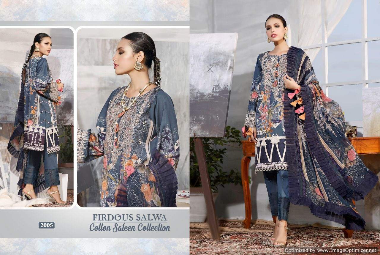 Shree Firdous Salwa Cotton Sateen Collection Pakistani Salwar Suits Catalog