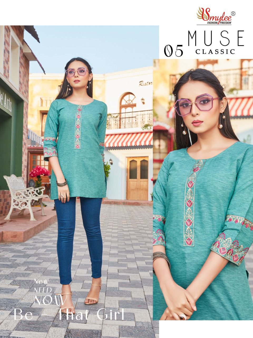 Smylee Muse Classic Rayon Short Kurti For Daily Wear Catalog