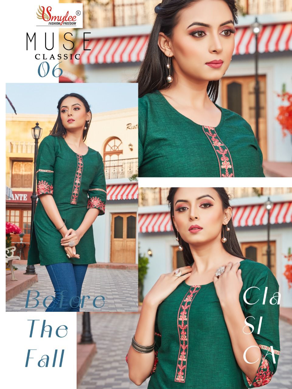 Smylee Muse Classic Rayon Short Kurti For Daily Wear Catalog