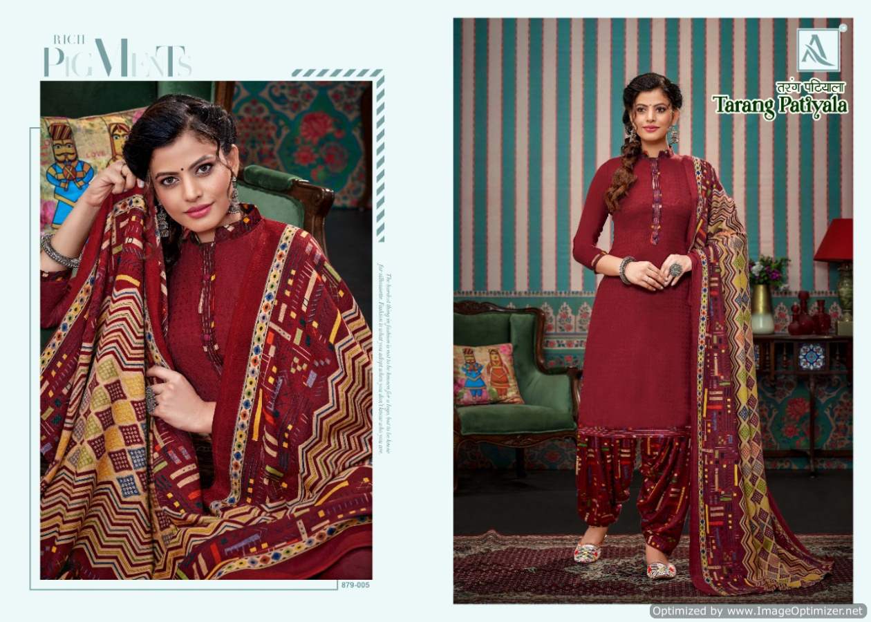 Alok Tarang Patiyala Vol  2 Winter Wear Wool Pashmina Dress Material Catalog