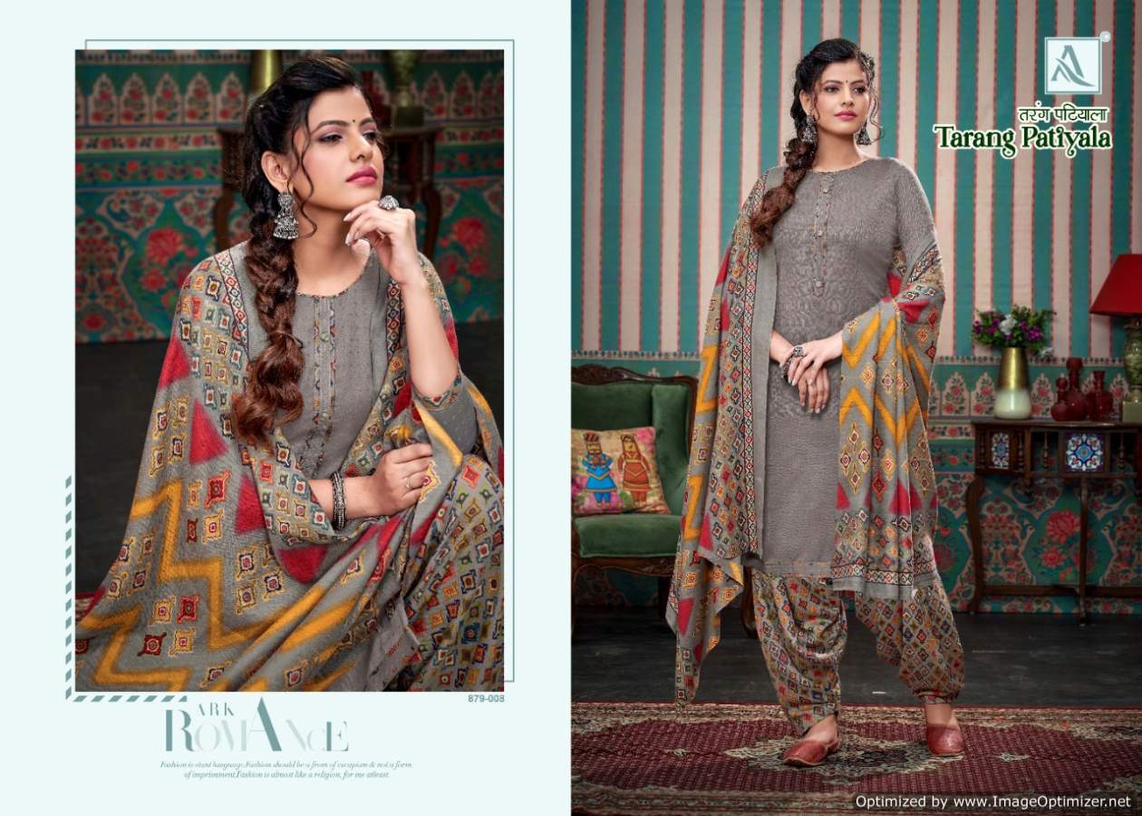 Alok Tarang Patiyala Vol  2 Winter Wear Wool Pashmina Dress Material Catalog
