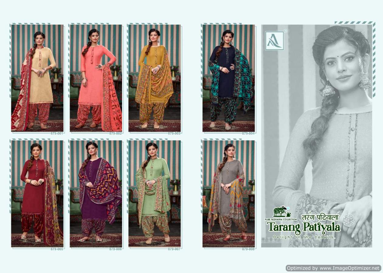 Alok Tarang Patiyala Vol  2 Winter Wear Wool Pashmina Dress Material Catalog