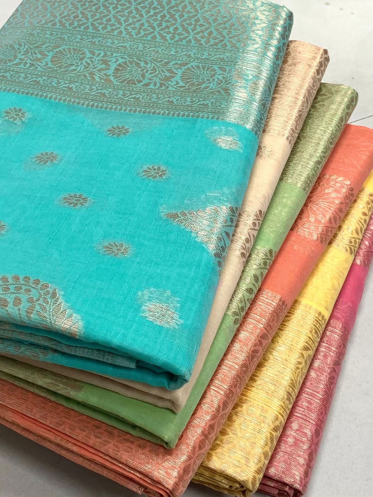 Vivera Princess Casual Wear Fancy Cotton  Saree Catalog