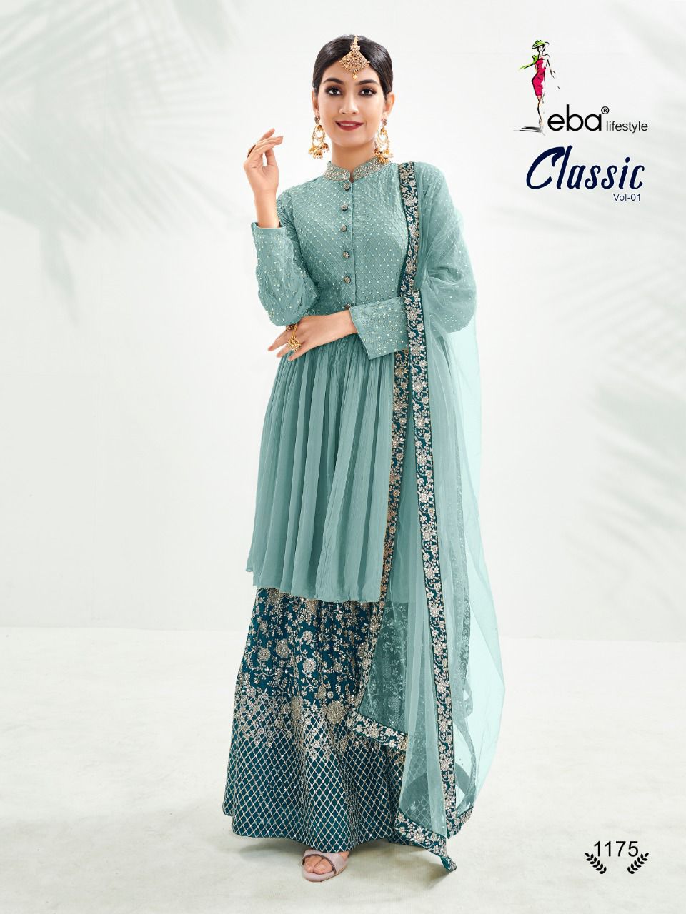Sky  Salwar Suit Online For Women  Buy   Sky Color Salwar Kameez From Best Designers In India
