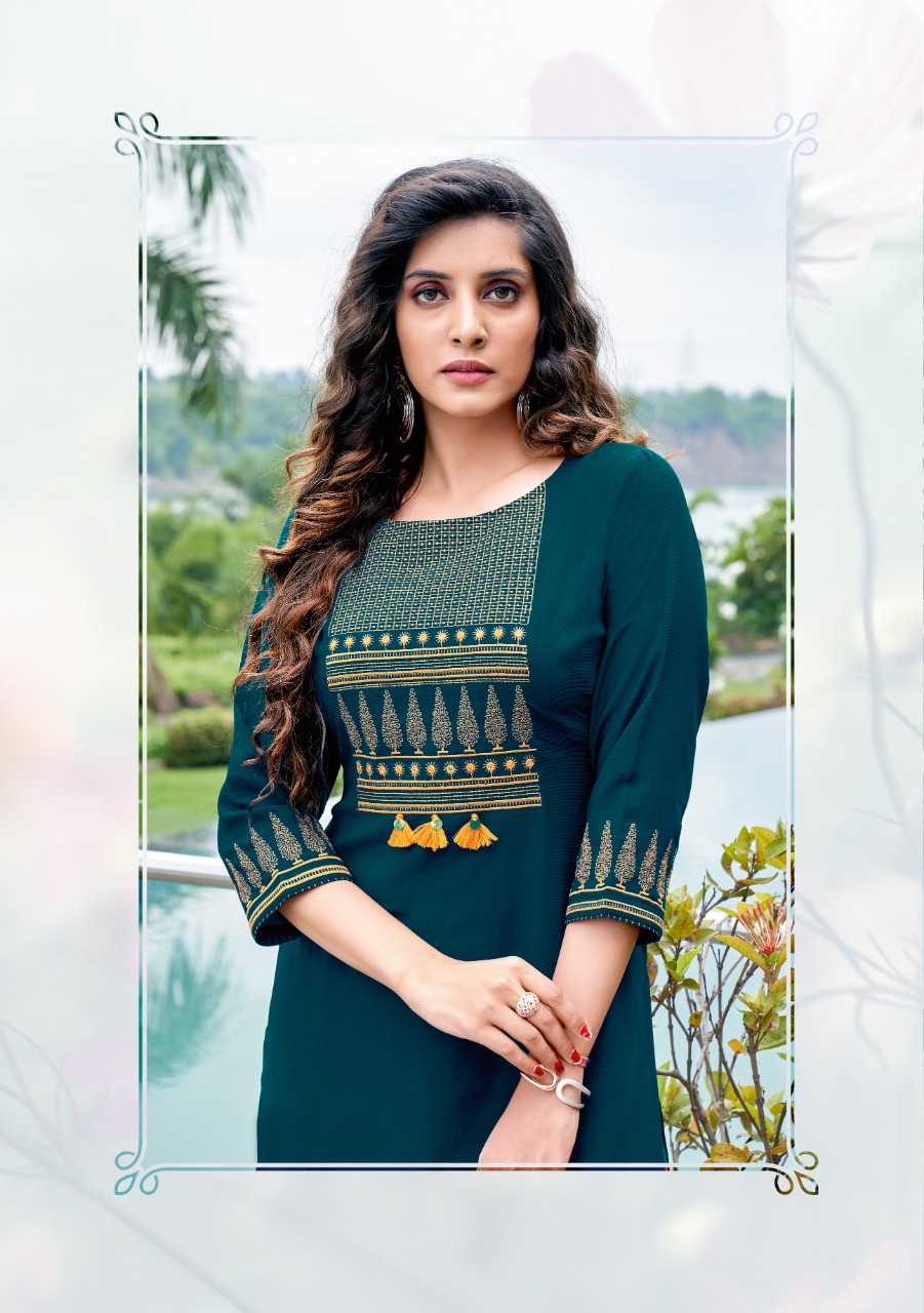 Wooglee 4ever Ethnic Wear Designer Kurti Catalog