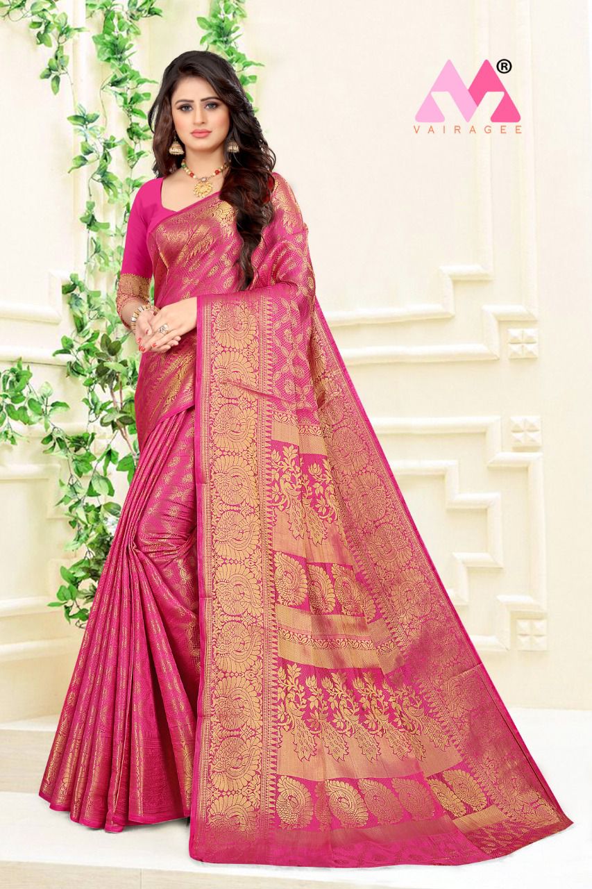Vivera Zarina Vol  10 Festive Wear Silk Saree Catalog