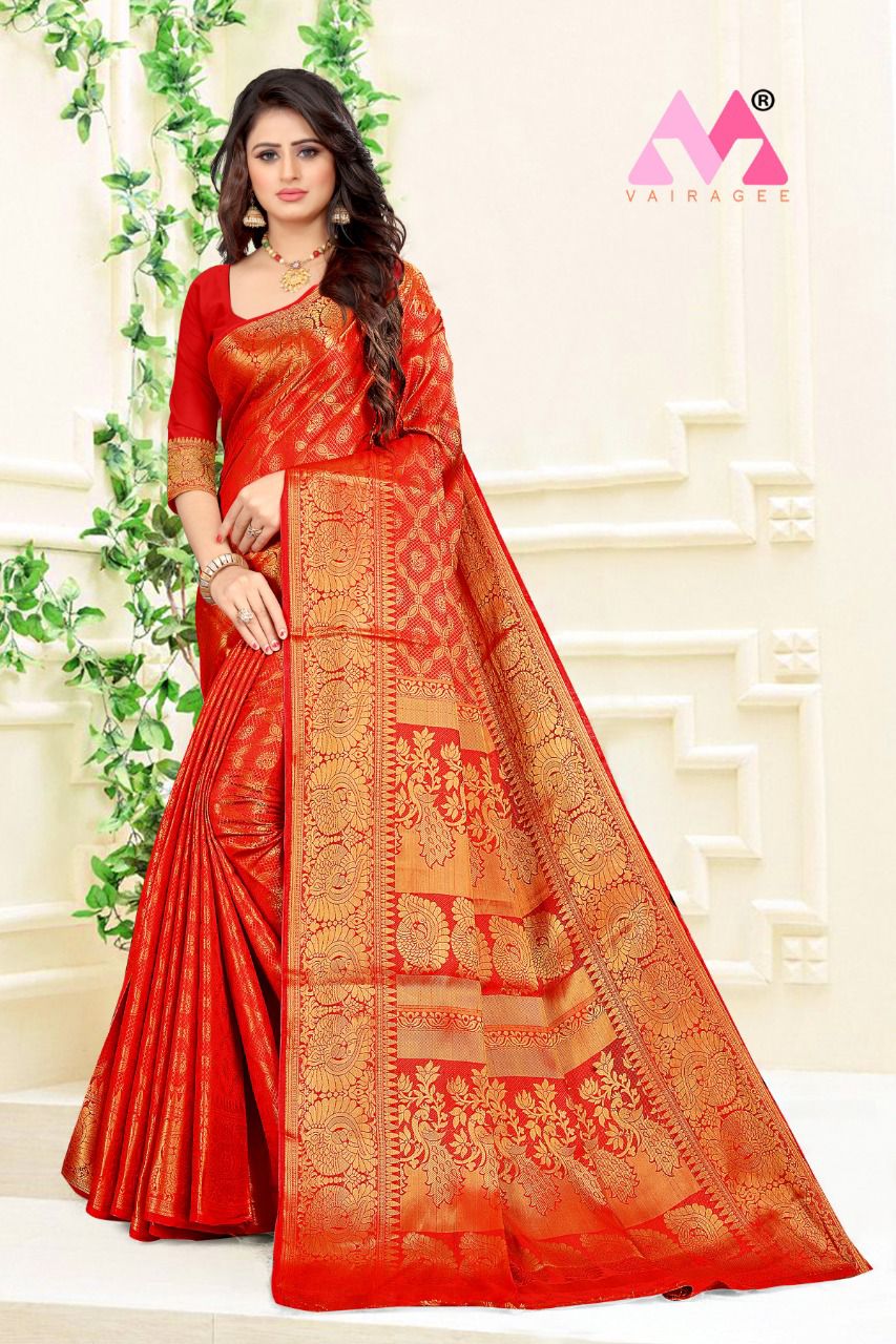 Vivera Zarina Vol  10 Festive Wear Silk Saree Catalog