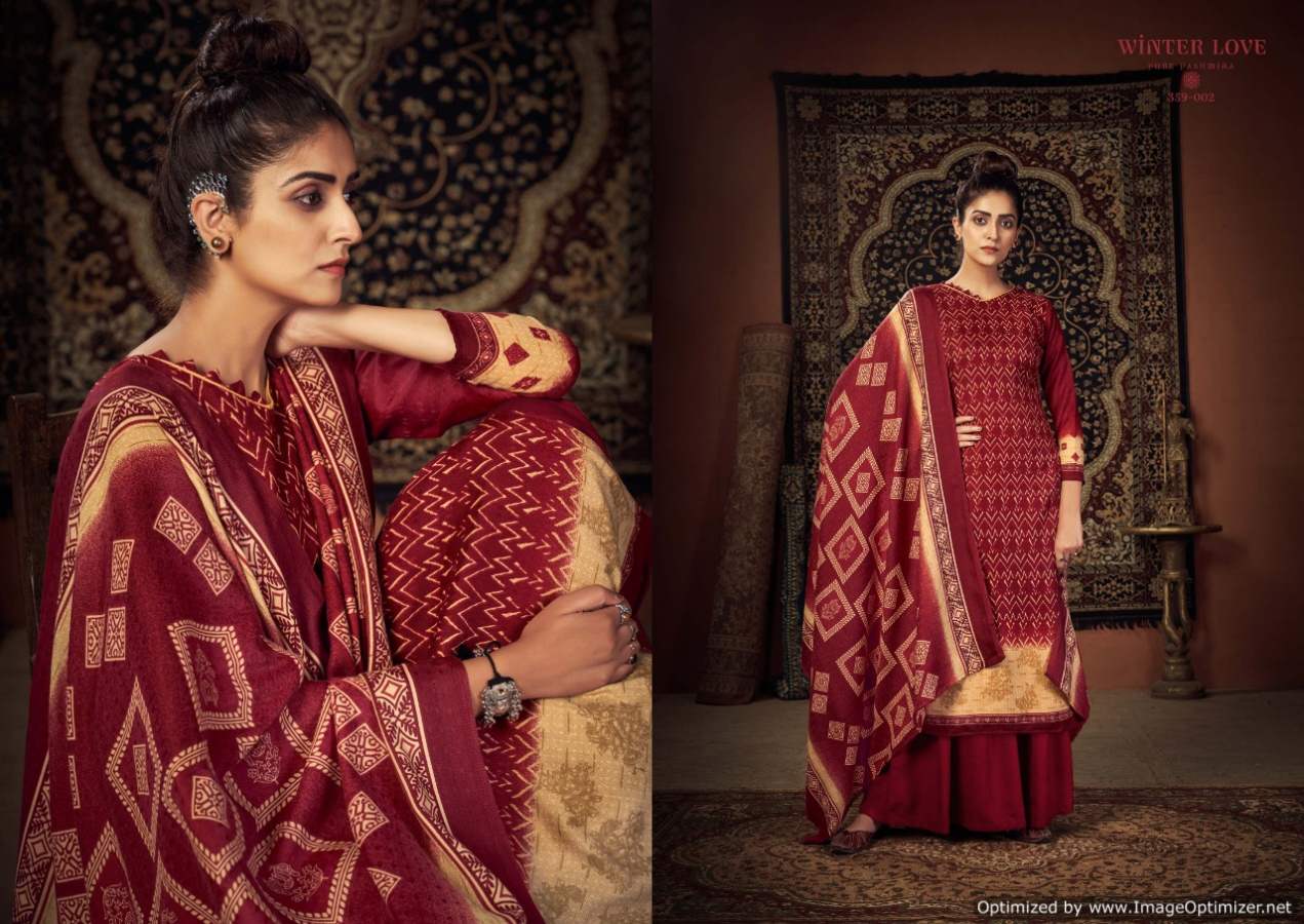 Zulfat Winter Love Vol  2 Winter Wear Pashmina Designer Catalog