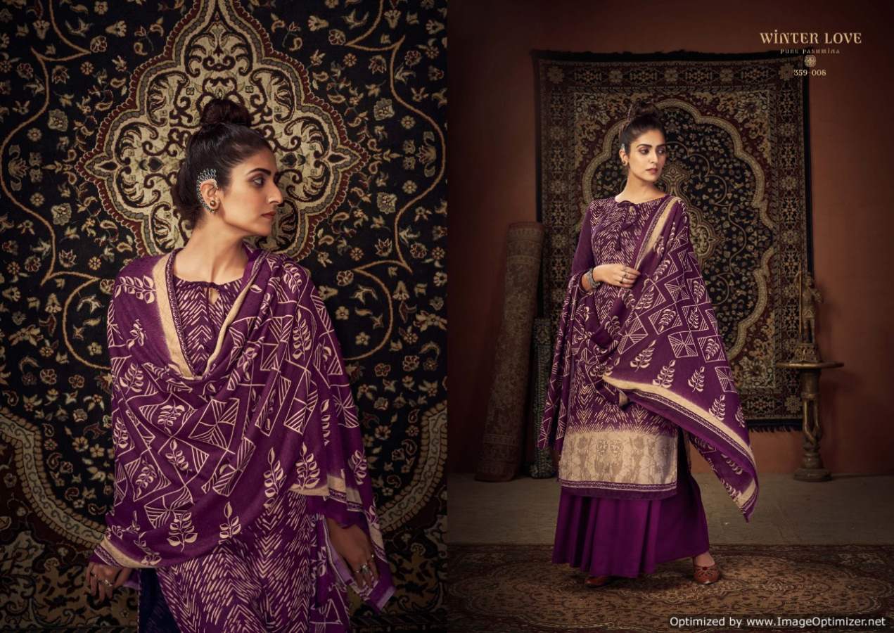 Zulfat Winter Love Vol  2 Winter Wear Pashmina Designer Catalog