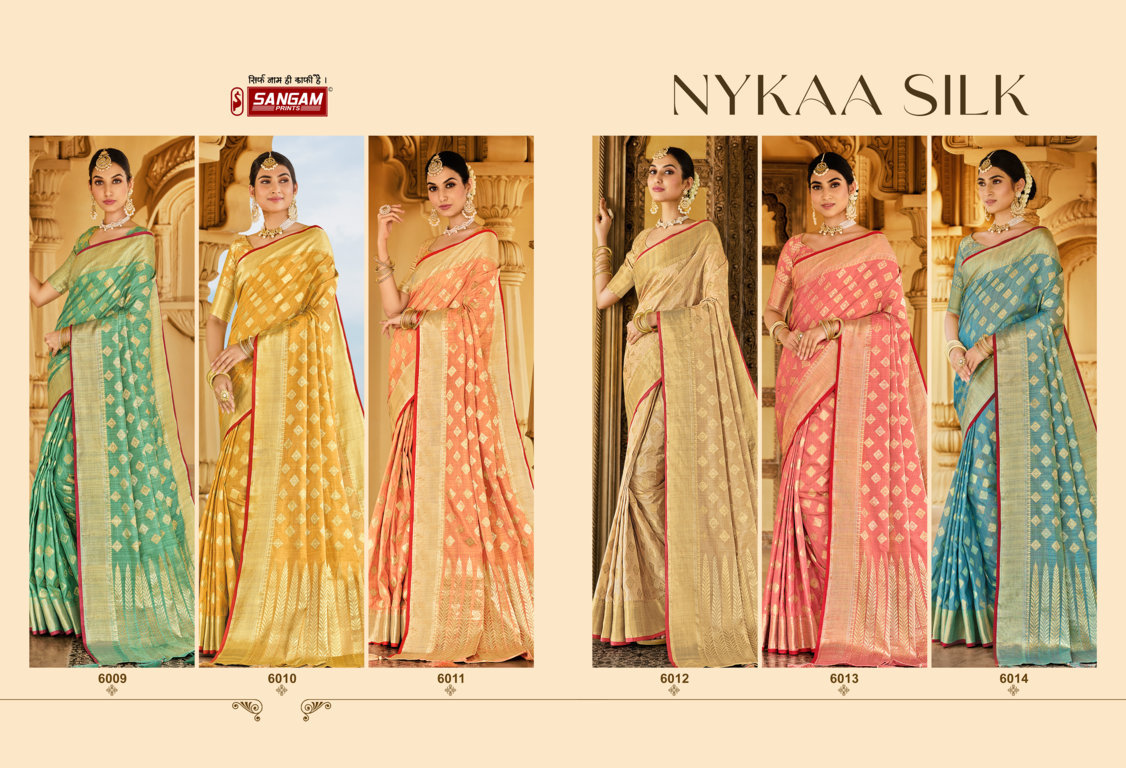 Sangam Presents Nykaa Silk Cotton Handloom Sarees
