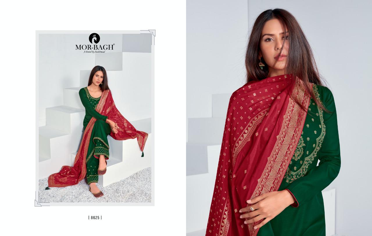 Aashirwad Chitrakari Premium Tushar Silk Embroidered Designer Salwar Suit Catalog