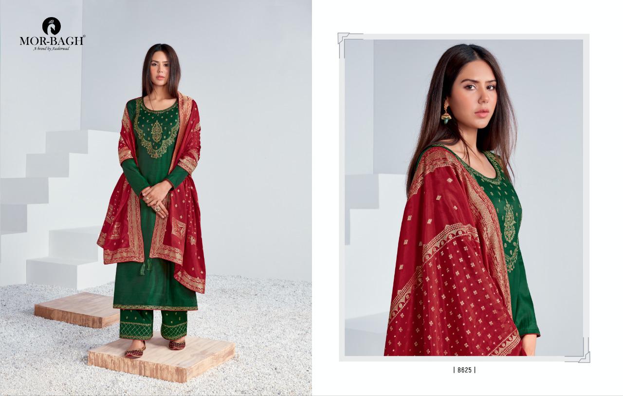 Aashirwad Chitrakari Premium Tushar Silk Embroidered Designer Salwar Suit Catalog