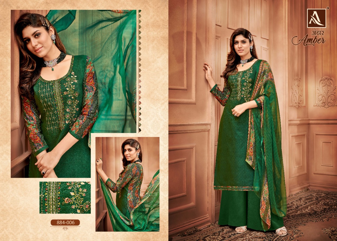 Alok Amber  Vol 4 Fancy Rayon Women's Dress Materials  Catalog