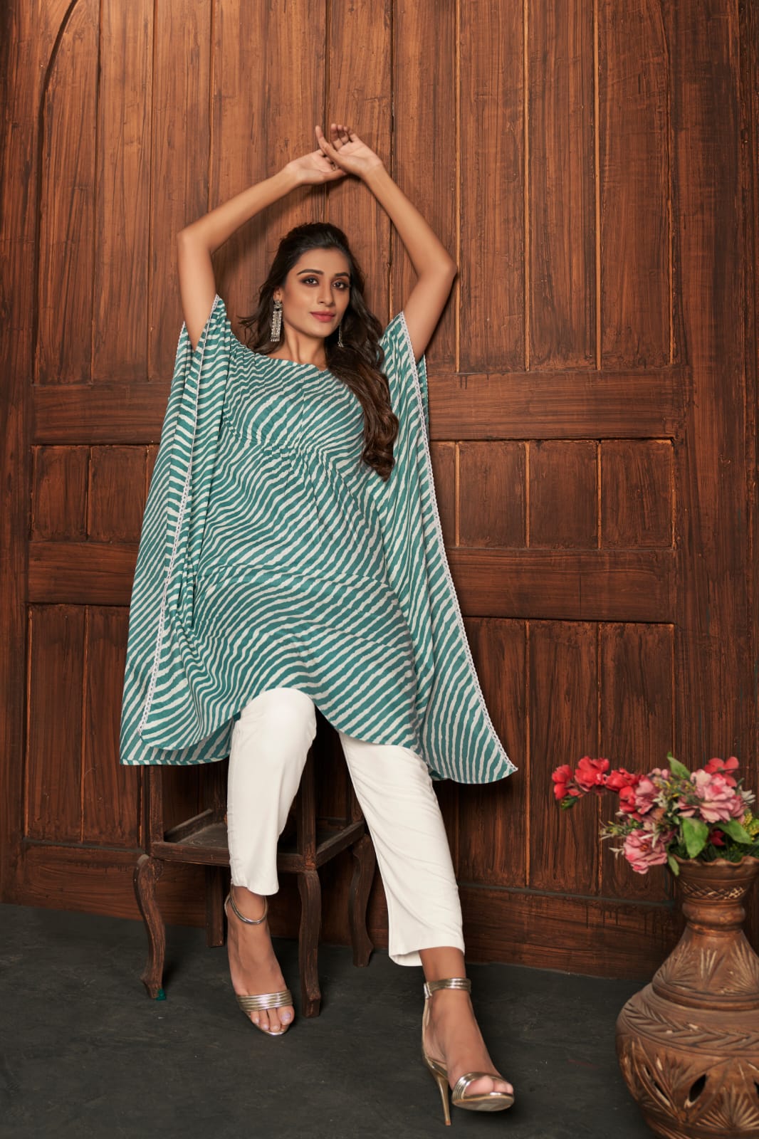 Mesmora Rangeela Re Designer Circular Poncho Catalog Wholesaler