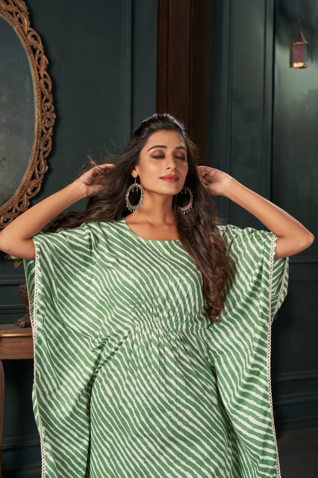 Banwery  Kaftans Print Cotton Buy Kaftans Online At Best Prices In India