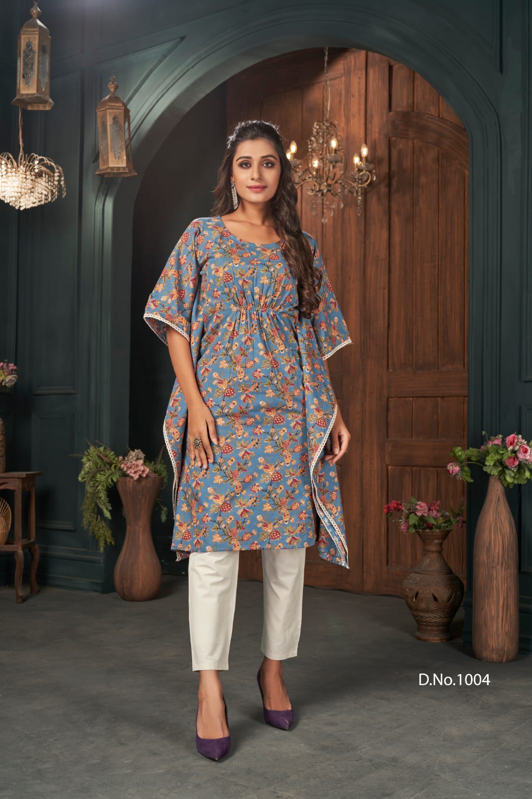 Banwery  Kaftans Print Cotton Buy Kaftans Online At Best Prices In India