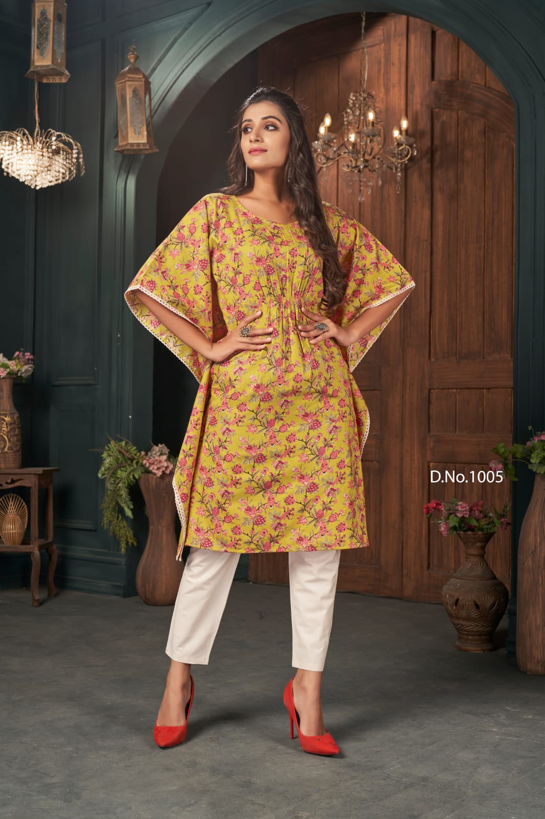 Banwery  Kaftans Print Cotton Buy Kaftans Online At Best Prices In India