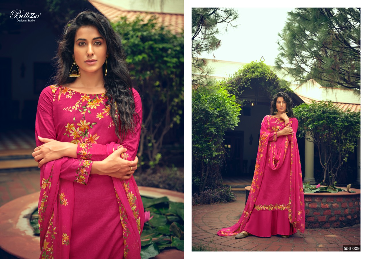 Belliza Rashmi Fancy Cotton Digital Printed Dress Materials Catalog