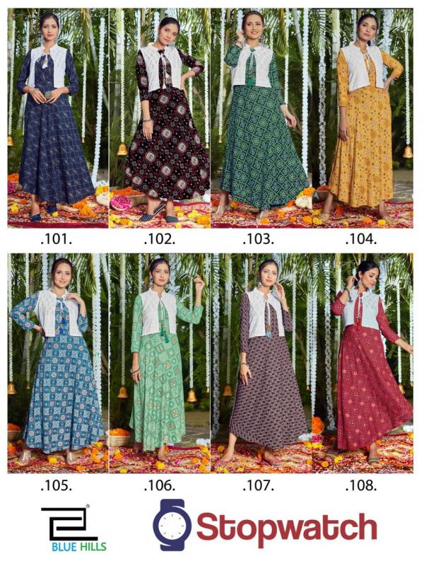 Blue Hills Stop Watch Rayon Designer Kurti With Chiken Koti  Buy Beauty Chikan Handicraft Lucknowi Designer Koti