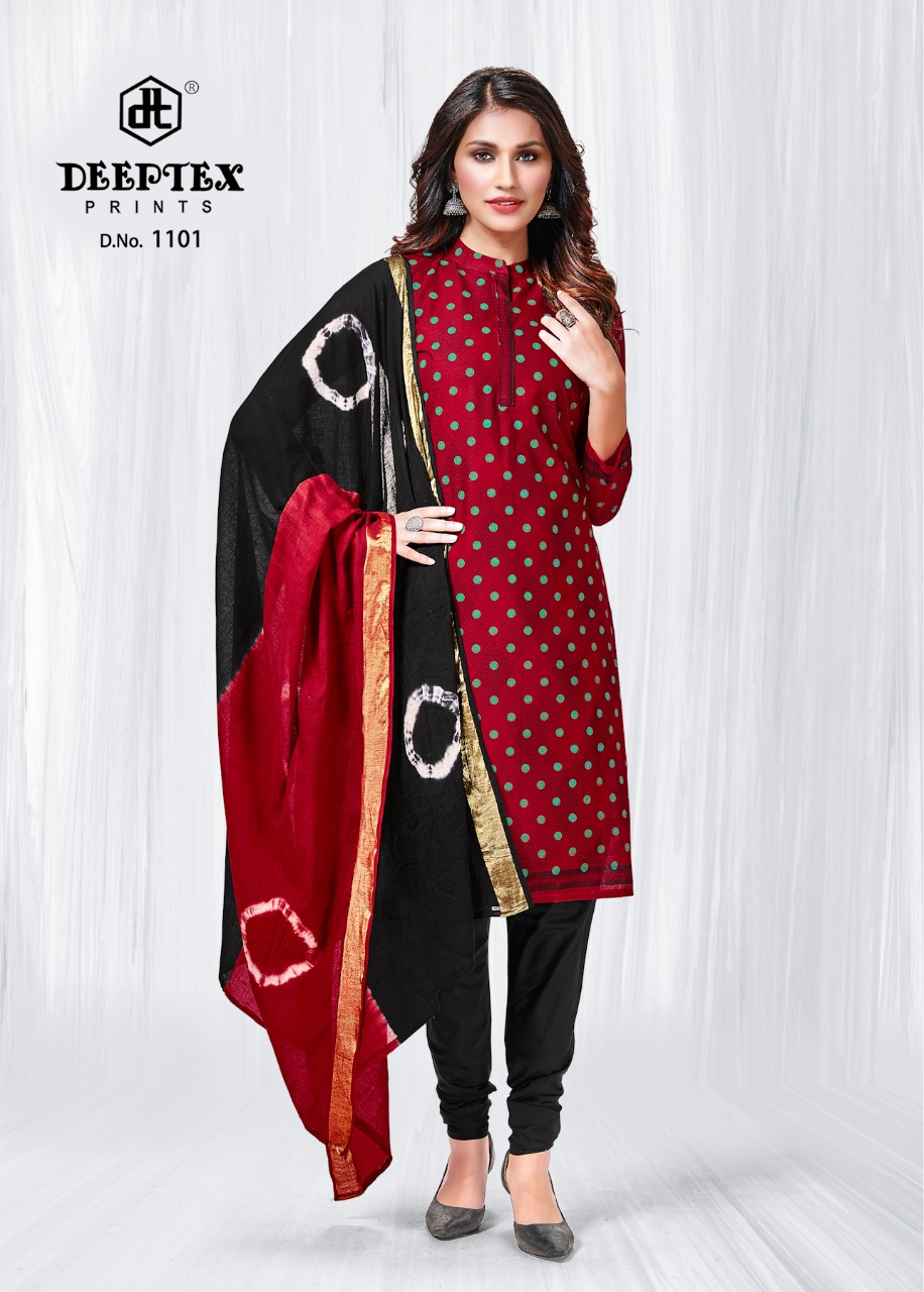 Deeptex Tradition  Vol 11 Ethnic  Cotton Dress Material Catalog