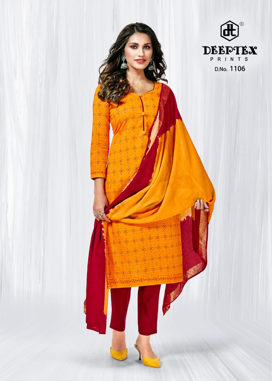 Deeptex Tradition  Vol 11 Ethnic  Cotton Dress Material Catalog