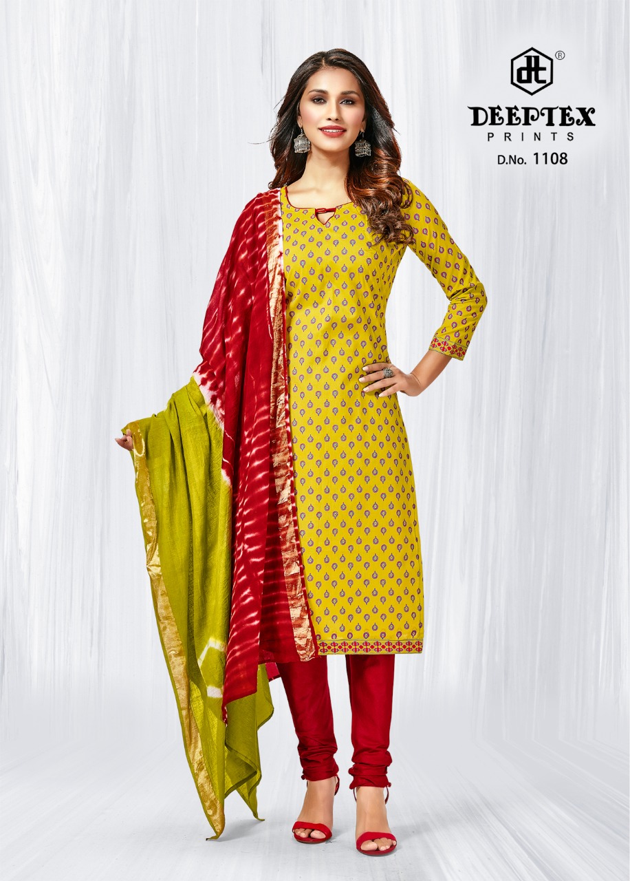 Deeptex Tradition  Vol 11 Ethnic  Cotton Dress Material Catalog