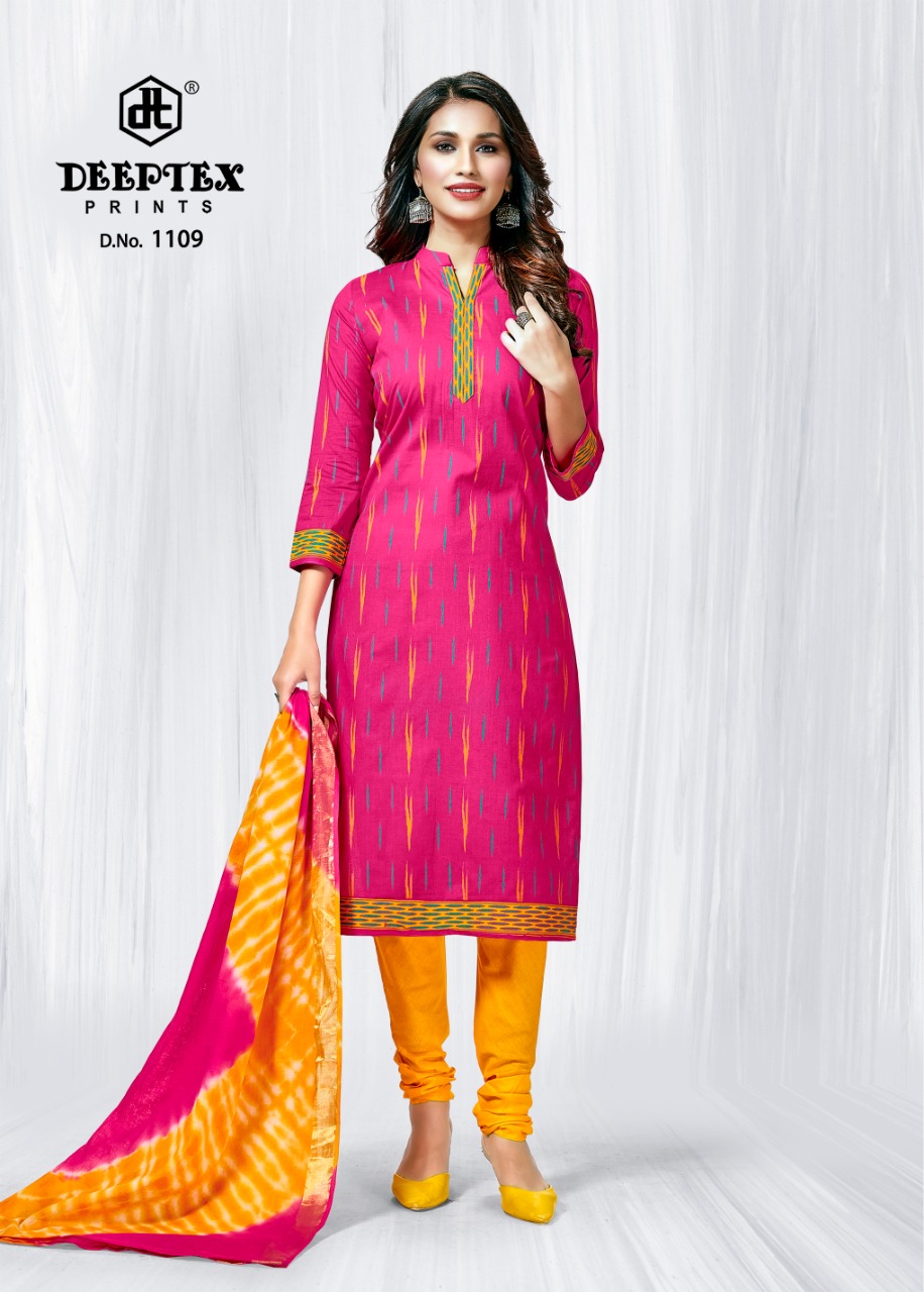 Deeptex Tradition  Vol 11 Ethnic  Cotton Dress Material Catalog