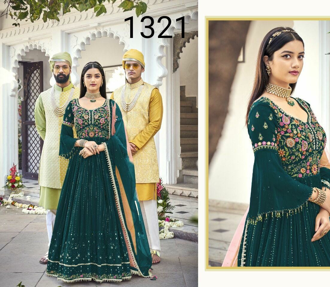 Eba Prime Rose 1321 Georgette Wear Designer Salwar Suits Catalog