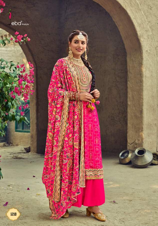 Eba Satrangi Vol  2 Georgette Wear Designer Salwar Kameez Catalog