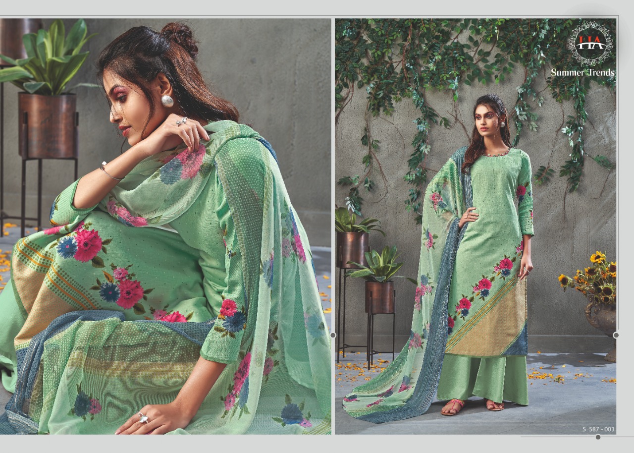 Harshit Summer Trends Zam Cotton Dress Meterial For Daily Wear Collection