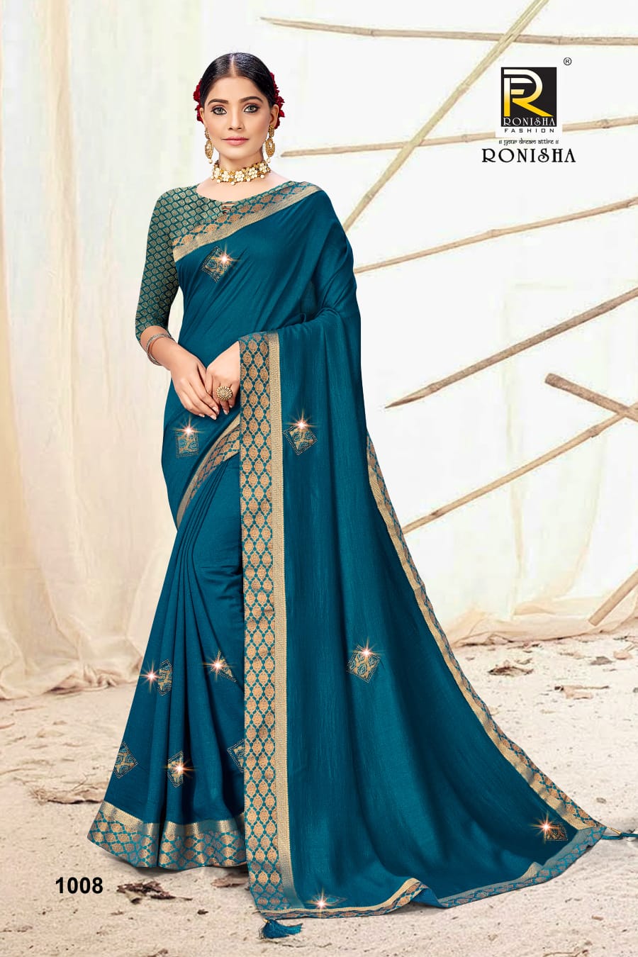 Ranjna Amber New Launchng Catalogue Broket Border Blouse Siroski Diamond Super Hit Collecton