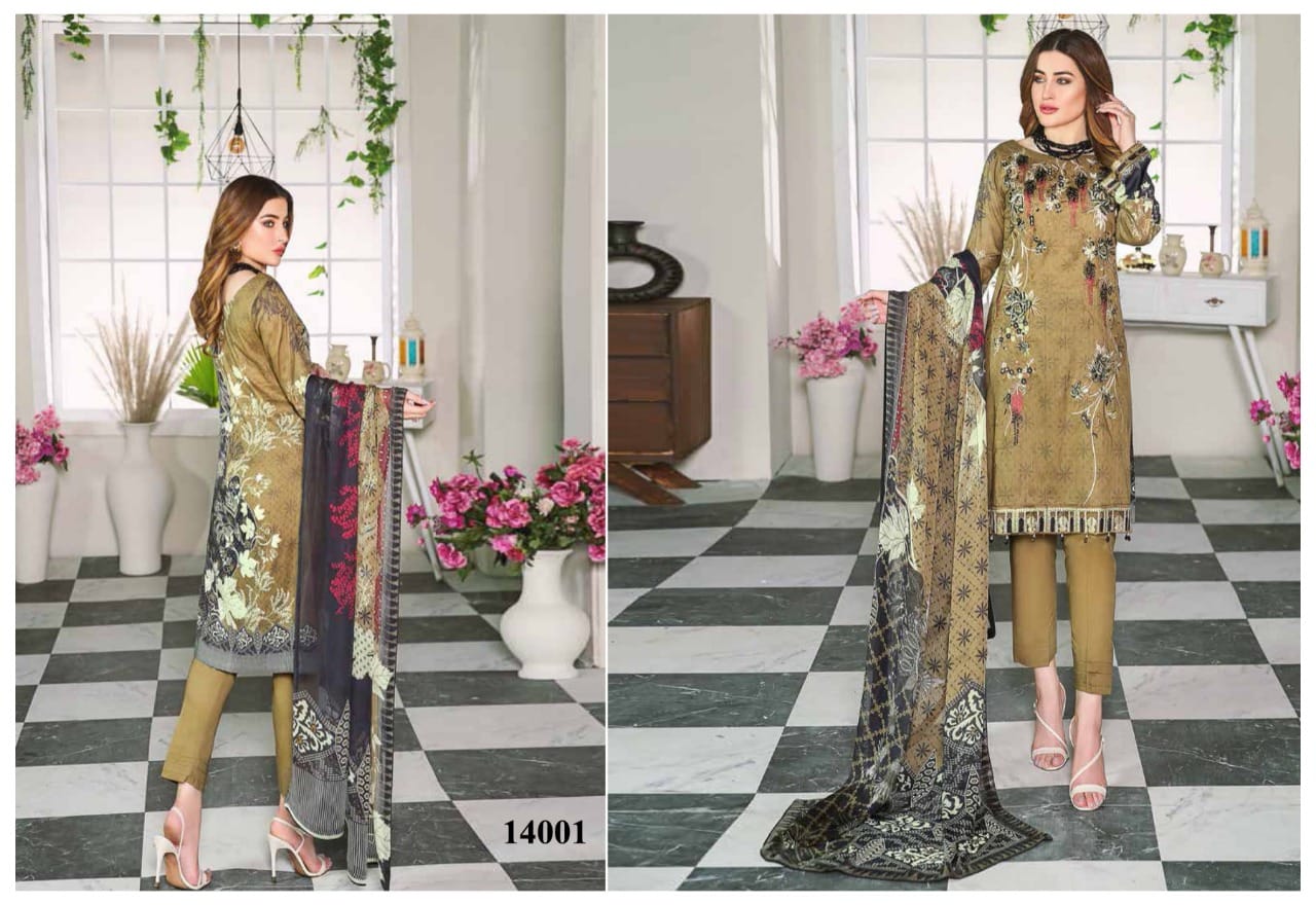 Iris  Vol 14 Classic Collection  Karachi Dress  Buy Karachi Cotton Dress Material Catalog