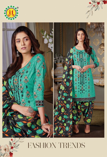 Jt Avantika Vol  15 Printed Cotton Dress Material Catalog