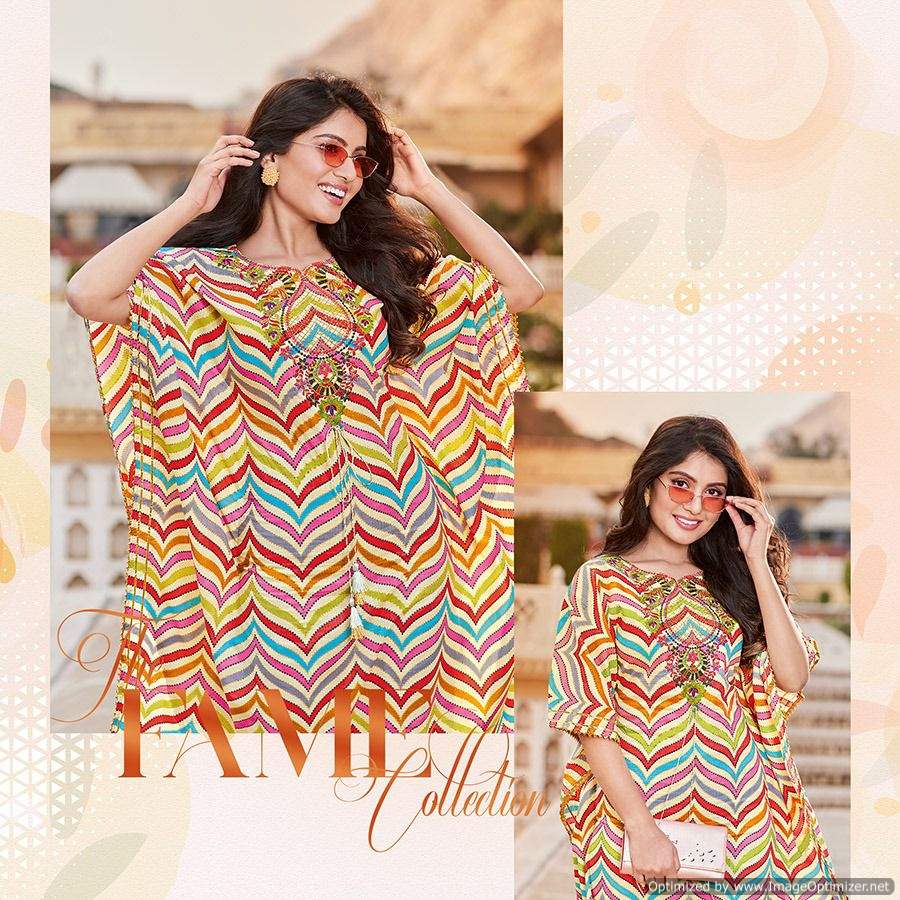 Kajal Style Cocktail Vol  2 Fancy Wear Kaftan Kurti Catalog Buy  Wholesale Kaftan  Catalog