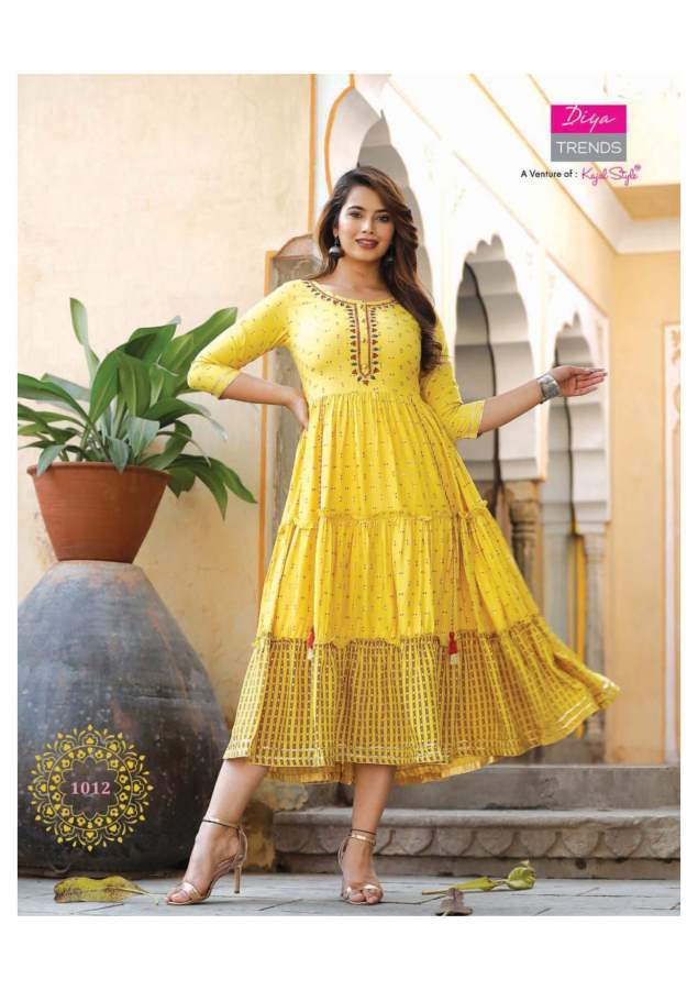 6 latest long kurti and gown designs to rock your wardrobe for casual wear  - Kurti Fashion