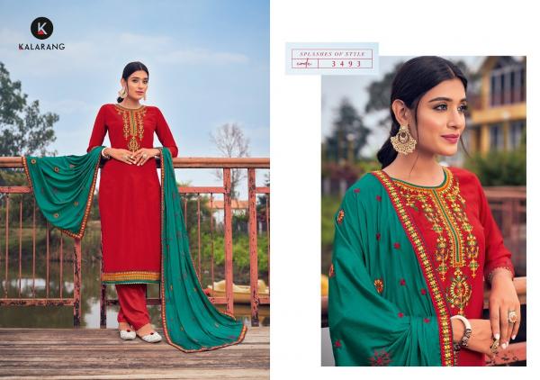 Kalarang Hazel  Vol 2  Parampara Silk  Designer Festive Wear Salwar Suits Catalog