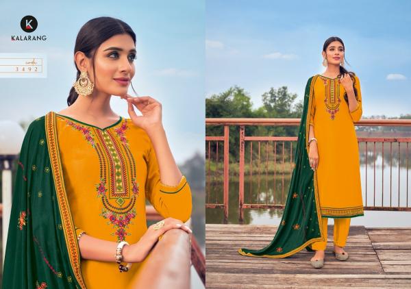 Kalarang Hazel  Vol 2  Parampara Silk  Designer Festive Wear Salwar Suits Catalog