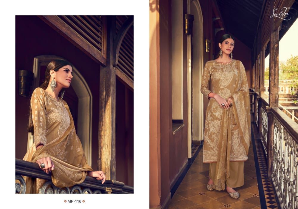 Levisha Manjari Vol 1 Cambric Cotton Designer Dress Material Catalog