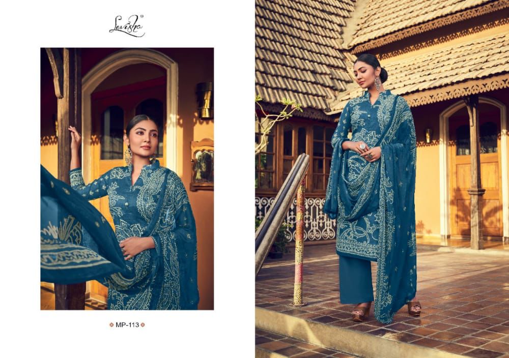Levisha Manjari Vol 1 Cambric Cotton Designer Dress Material Catalog