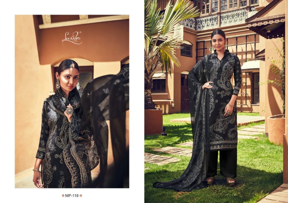 Levisha Manjari Vol 1 Cambric Cotton Designer Dress Material Catalog