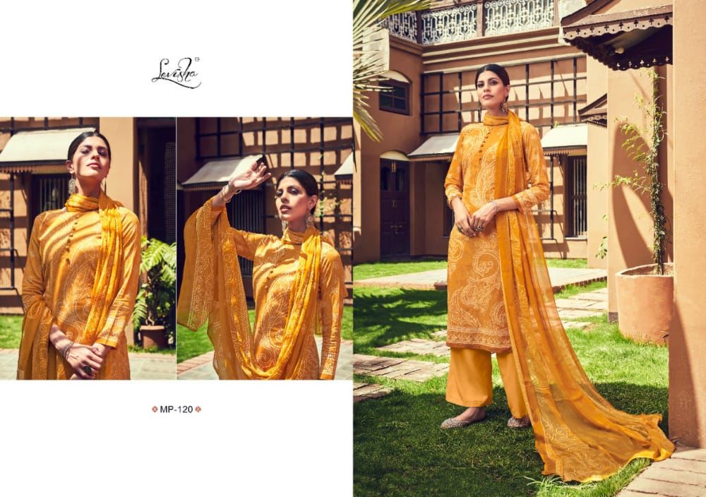 Levisha Manjari Vol 1 Cambric Cotton Designer Dress Material Catalog