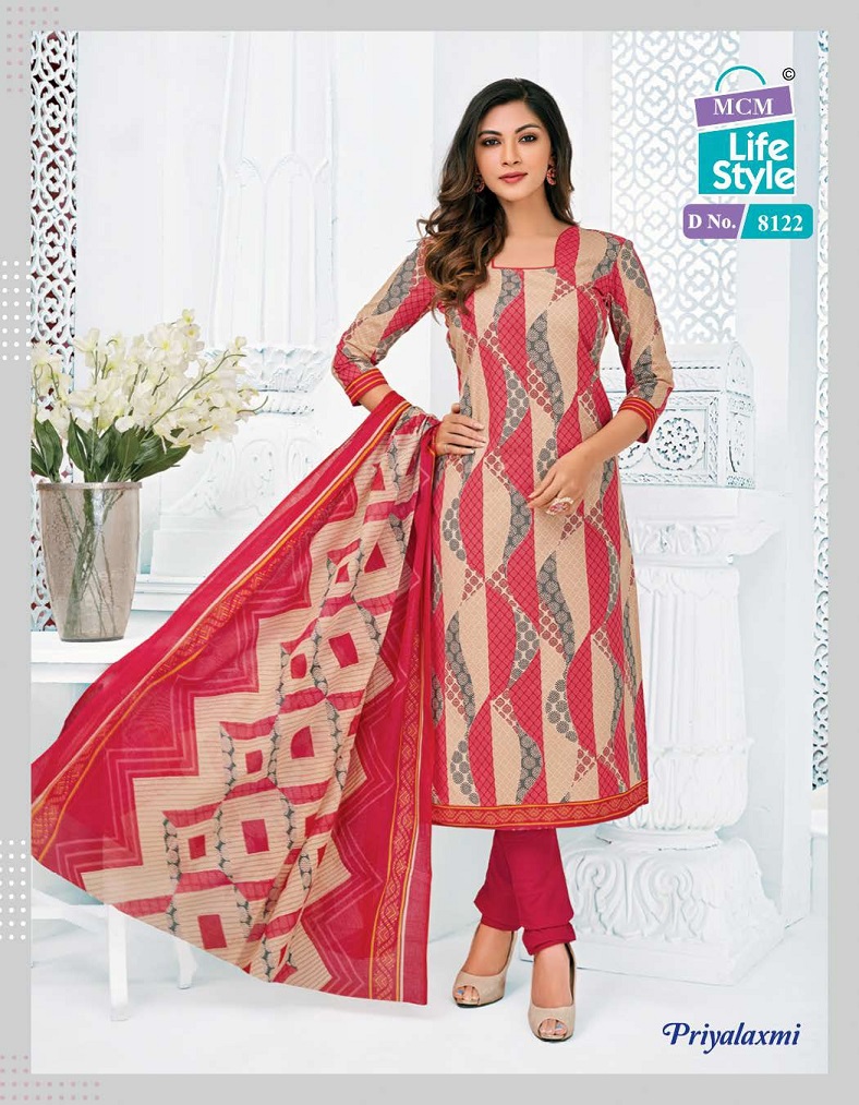Mcm Lifestyle Priyalaxmi Vol 22 Regular Wear Cotton Dress Material Catalog