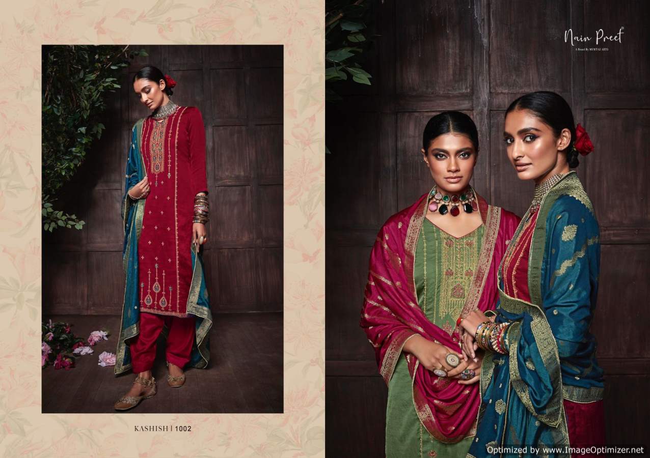 Mumta Arts Z Kashish Festive Wear Designer Wholesale Dress Material  Catalog