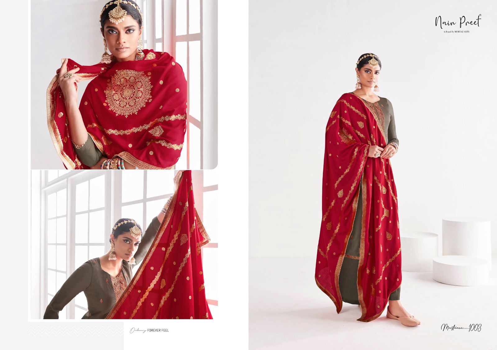 Mumtaz Arts Nain Preet Mastaani Designer Salwar Kameezdesigner Salwar Suits Catalog
