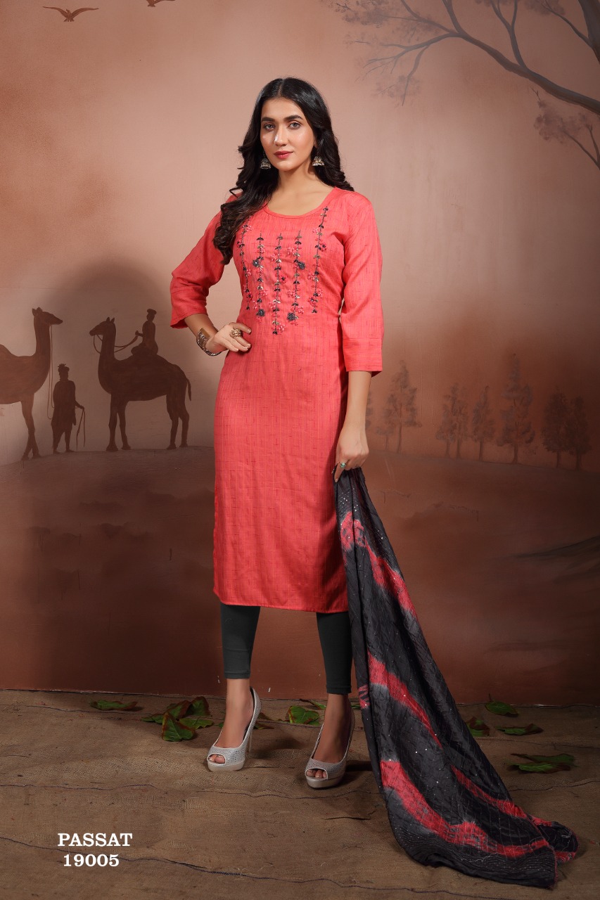 Premnath Passat  Vol 3 Festive Wear Ready Made Kurti Bottom With Duptta Catalog