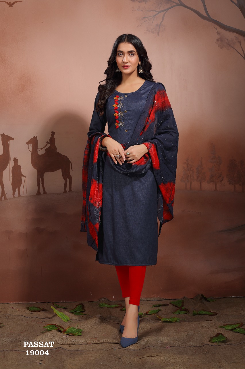Premnath Passat  Vol 3 Festive Wear Ready Made Kurti Bottom With Duptta Catalog