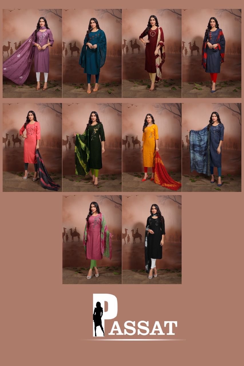 Premnath Passat  Vol 3 Festive Wear Ready Made Kurti Bottom With Duptta Catalog