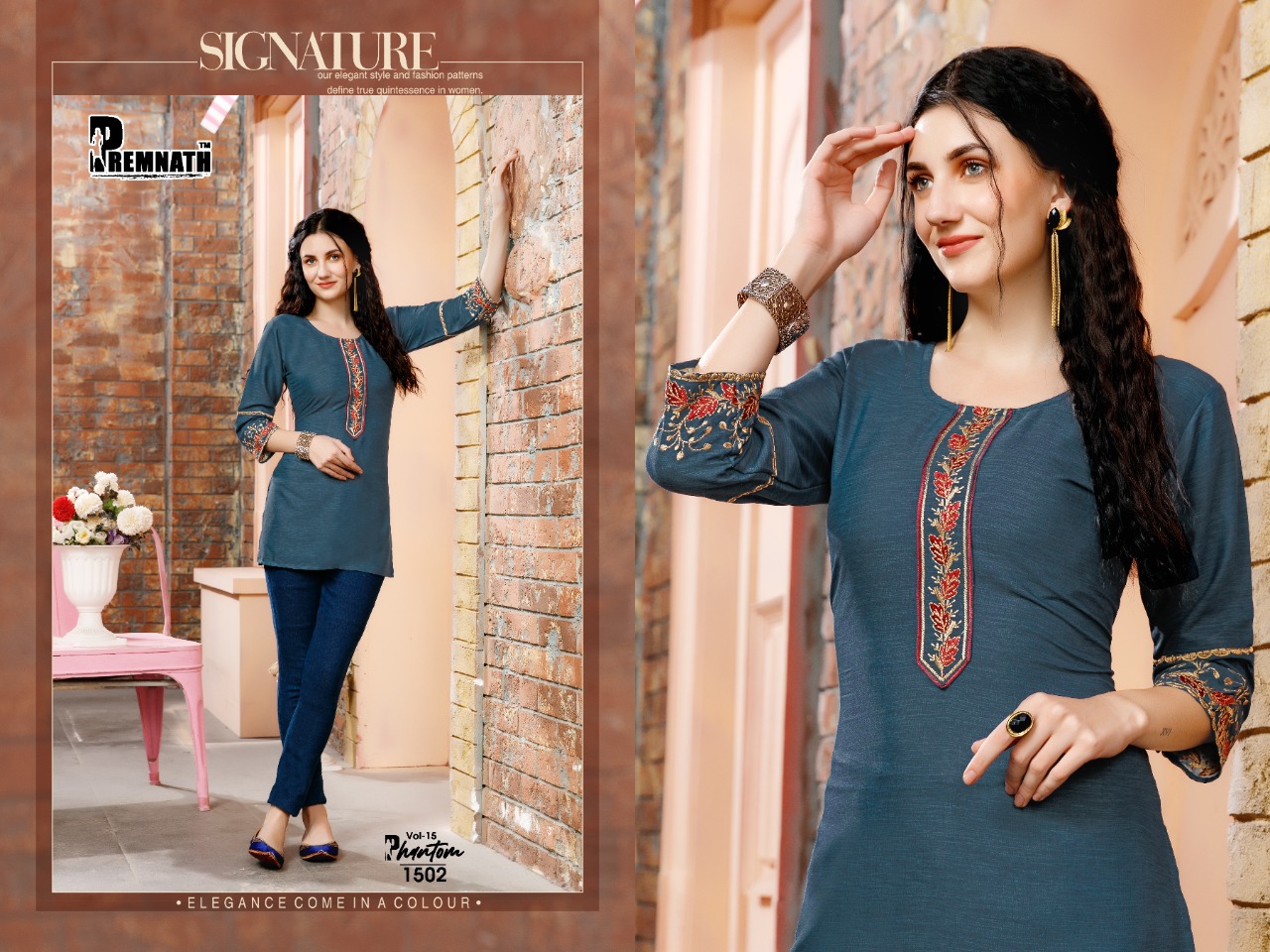 Premnath Phantom  Vol 15 Fancy Wear Ladies Top Catalog
