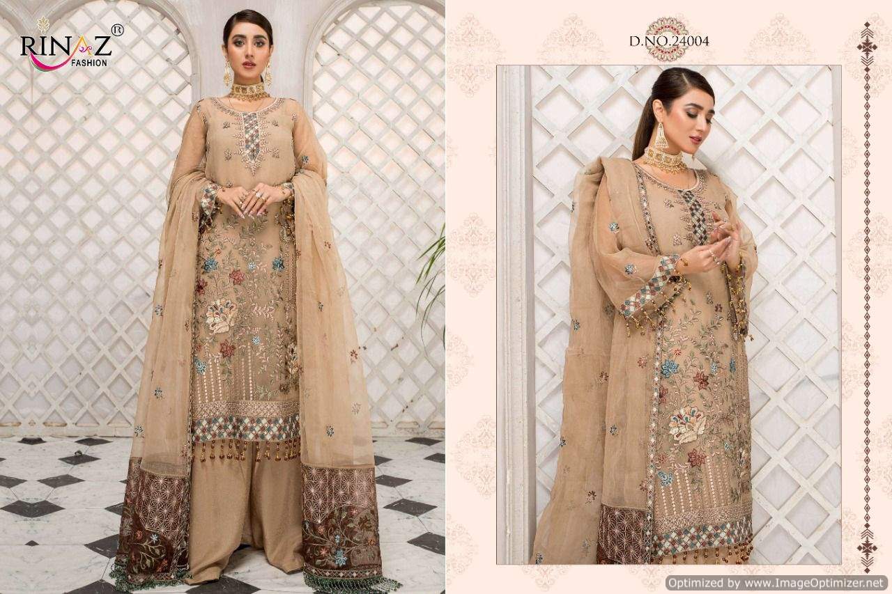 Rinaz Maryams Gold Vol 16 Georgette Wear Pakistani Salwar Suits Ctalog